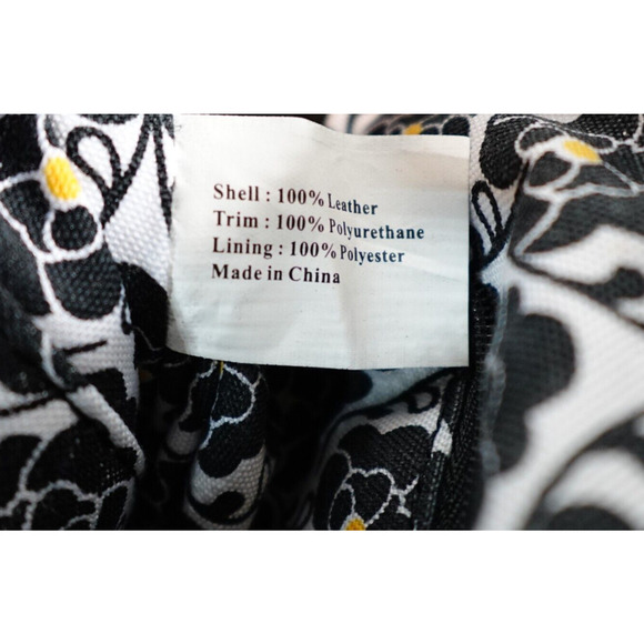 Emma Fox Leather Handbag Blue Color-Block Crossbody - Picture 13 of 16